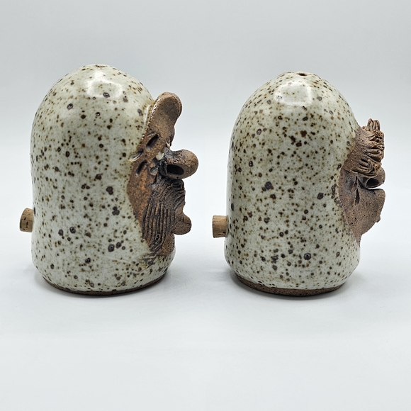 Vintage Salt and Paper shakers, Funny Ugly Faces - Picture 4 of 6